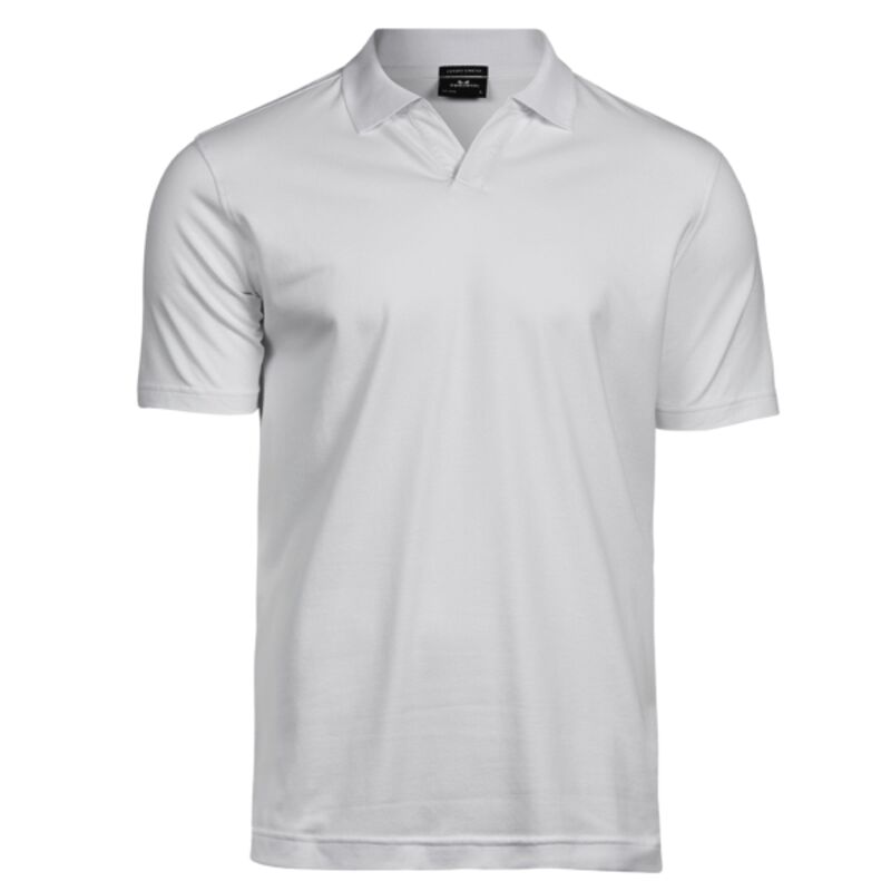 Tee Jays Luxury Stretch V Neck Polo Shirt Thumbnail