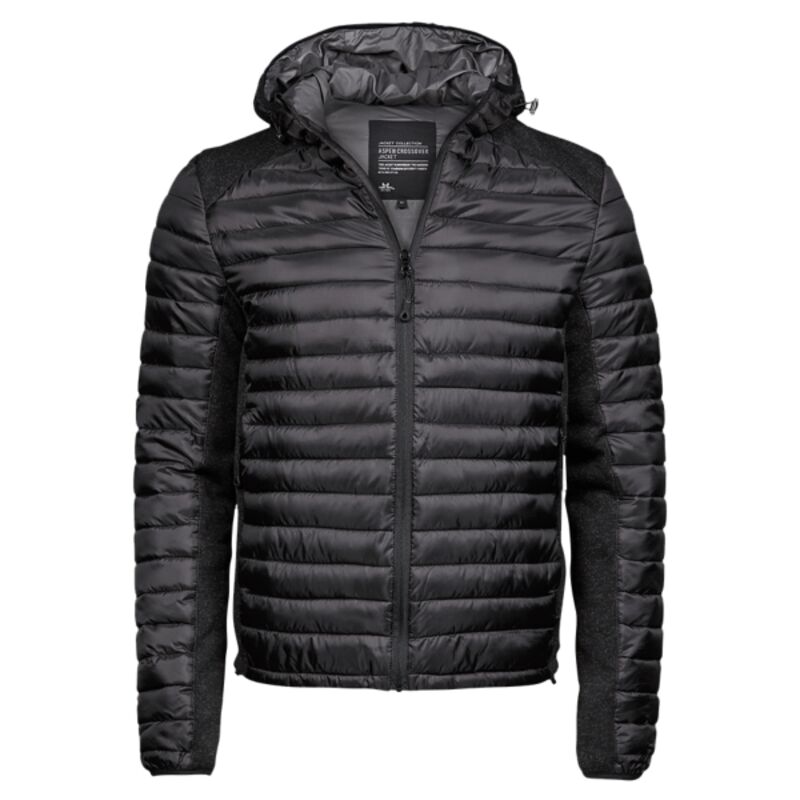 Tee Jays Crossover Hooded Padded Outdoor Jacket Thumbnail