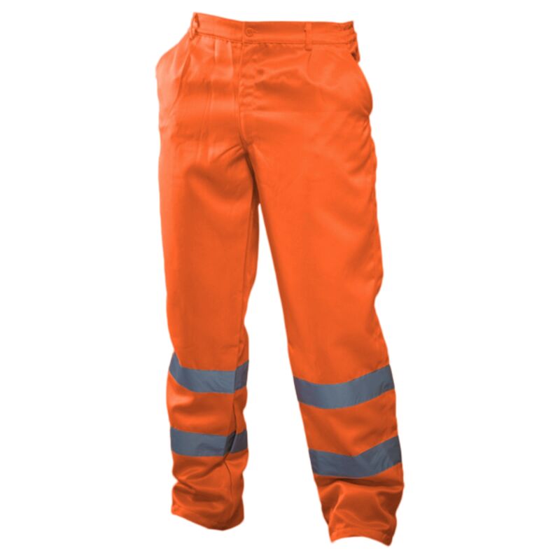 Yoko Hi-Vis Poly/Cotton Work Trousers Thumbnail