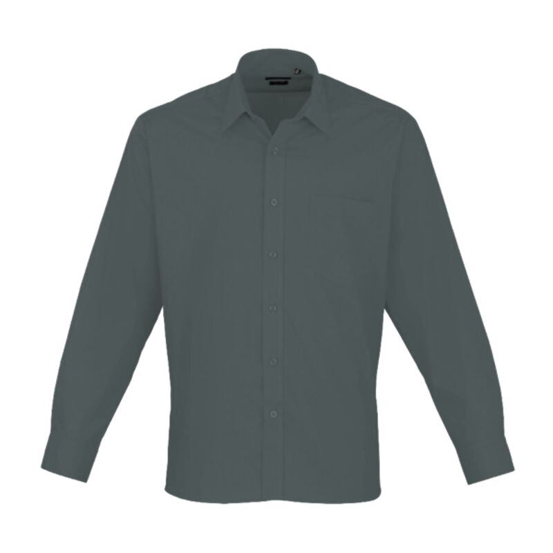 Premier Long Sleeve Poplin Shirt Thumbnail
