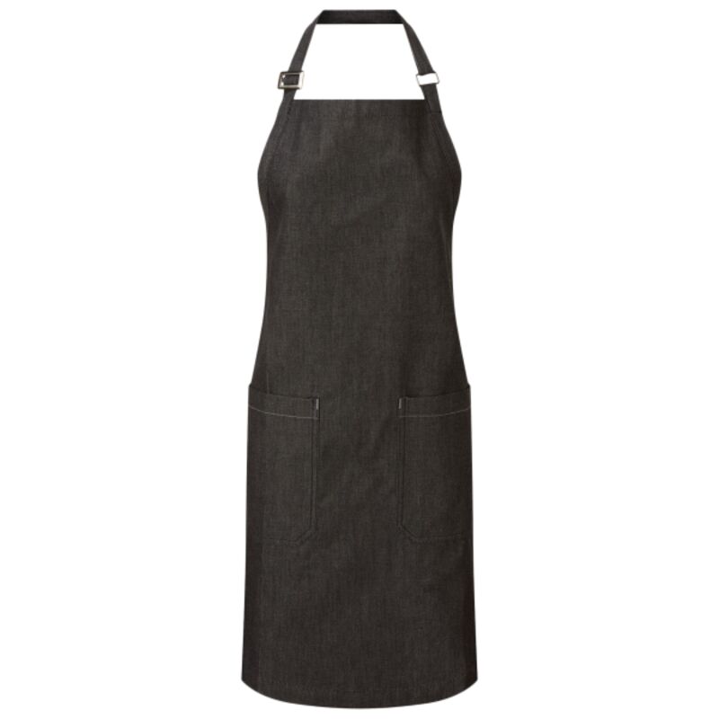Premier Fairtrade Organic Cotton Denim Bib Apron Thumbnail