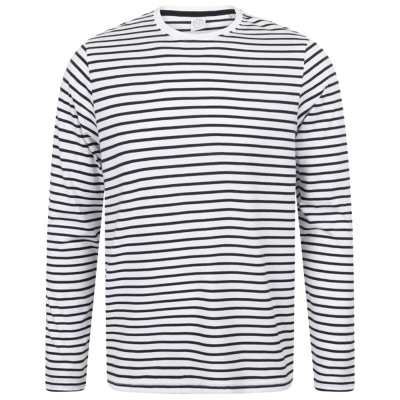 SF Clothing Unisex Long Sleeve Striped T-Shirt Thumbnail